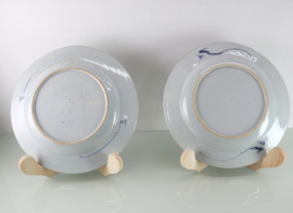 Set antieke Chinees porseleinen borden