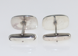 Vintage zilveren manchetknopen, jaren ‘80