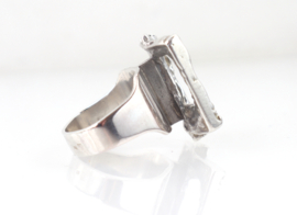 Vintage zilveren ring Juhls, Noorwegen jaren ‘60/’70