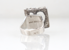 Vintage zilveren ring Juhls, Noorwegen jaren ‘60/’70