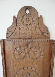 Antieke Hollandse schooltas, 18e eeuw