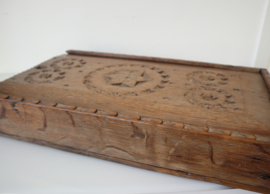 Antieke Hollandse schooltas, 18e eeuw