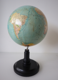 Kleine vintage Nederlandse globe, SVH ca. 1950