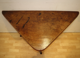 Antiek Engels wandtafeltje, speeltafel
