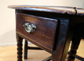 Antieke Engelse gateleg tafel 18e eeuw