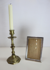 Zilveren fotolijstje met guilloche decor
