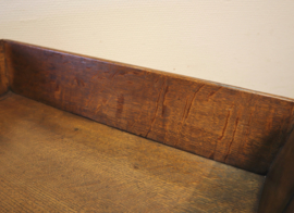 Antiek eiken Engels dienblad