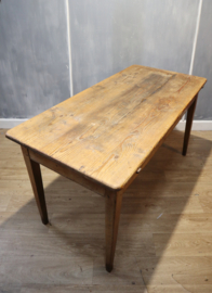 Antieke Franse bakkerstafel, keukentafel