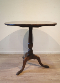 Antieke Engelse tilttop tafel
