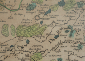 Antieke landkaart van Brabant 1752, Vaugondy