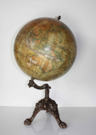 Antieke globe Lebegue Parijs, ca. 1905