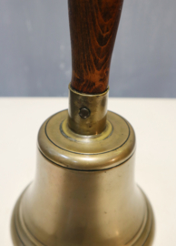 Antieke bronzen schoolbel