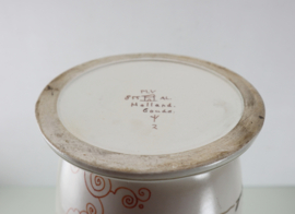 Grote plateel vaas, Plazuid 1918