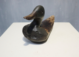 Antieke houten lokeend