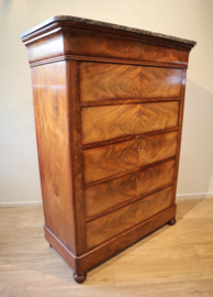 Antieke Hollandse chiffonière 19e eeuw