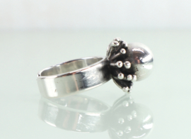 Vintage zilveren ring Franz Scheurle