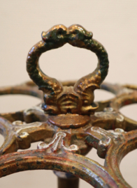 Antieke metalen paraplustandaard