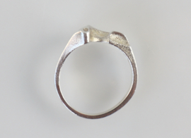 Zilveren Pluto ring, Björn Weckström, Lapponia, Finland jaren ’70 / ‘80