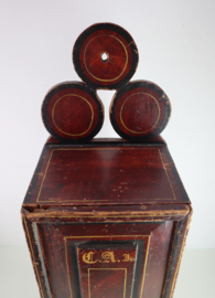 Houten schooltas 1889