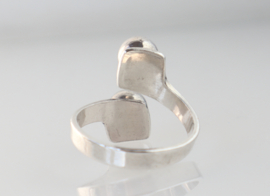 Vintage zilveren ring, Bengt Hallberg, Zweden ‘70