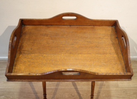 Antieke Engelse butlertray, dienblad