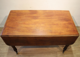 Antieke Engelse Pembroketafel, sidetable.