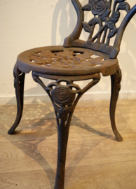 Set gietdijzeren tuinstoelen