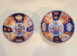 Vier Imari schaaltjes