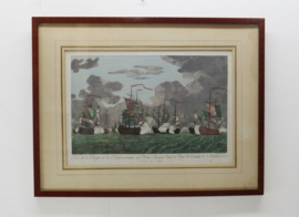 Antieke gravure Port de Cismin 1770