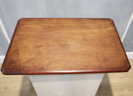 Antiek mahoniehouten dienblad