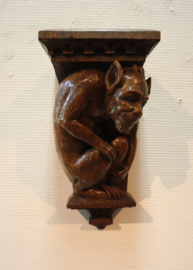 Antieke wandconsole, 19e eeuw.