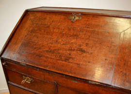 Antiek Engels klepbureau 18e eeuw