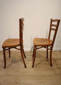 Set Jugendstil stoelen