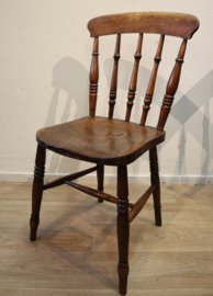 Set van 6 antieke Windsorstoelen