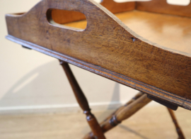 Antieke Engelse butlertray, dienblad