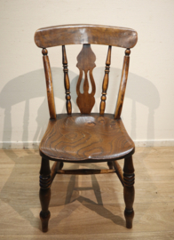 Set van vier antieke Windsorstoelen