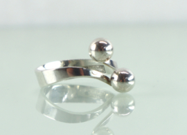 Vintage zilveren ring, Erik Granit Finland 1972