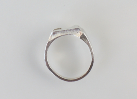 Zilveren Pluto ring, Björn Weckström, Lapponia, Finland jaren ’70 / ‘80
