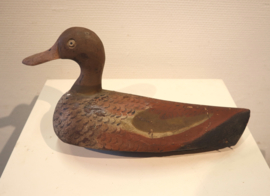 Antieke houten lokeend