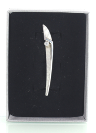 Vintage zilveren modernistische broche Theodor Klotz (Teka)