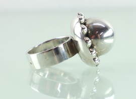 Vintage zilveren ring Erik Granit Finland jaren ‘70