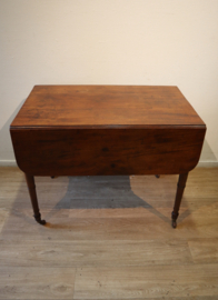Antieke Engelse Pembroketafel, sidetable.