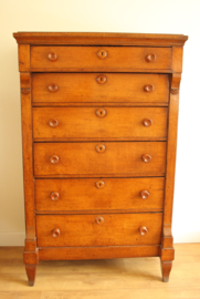 Antieke Chiffoniere, Hollands 19e eeuw