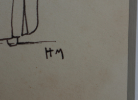 Tekening Herman Moerkerk (1879-1949)