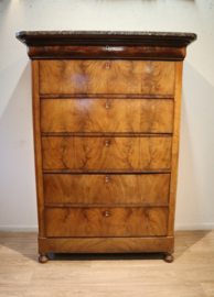 Antieke Hollandse chiffonière 19e eeuw