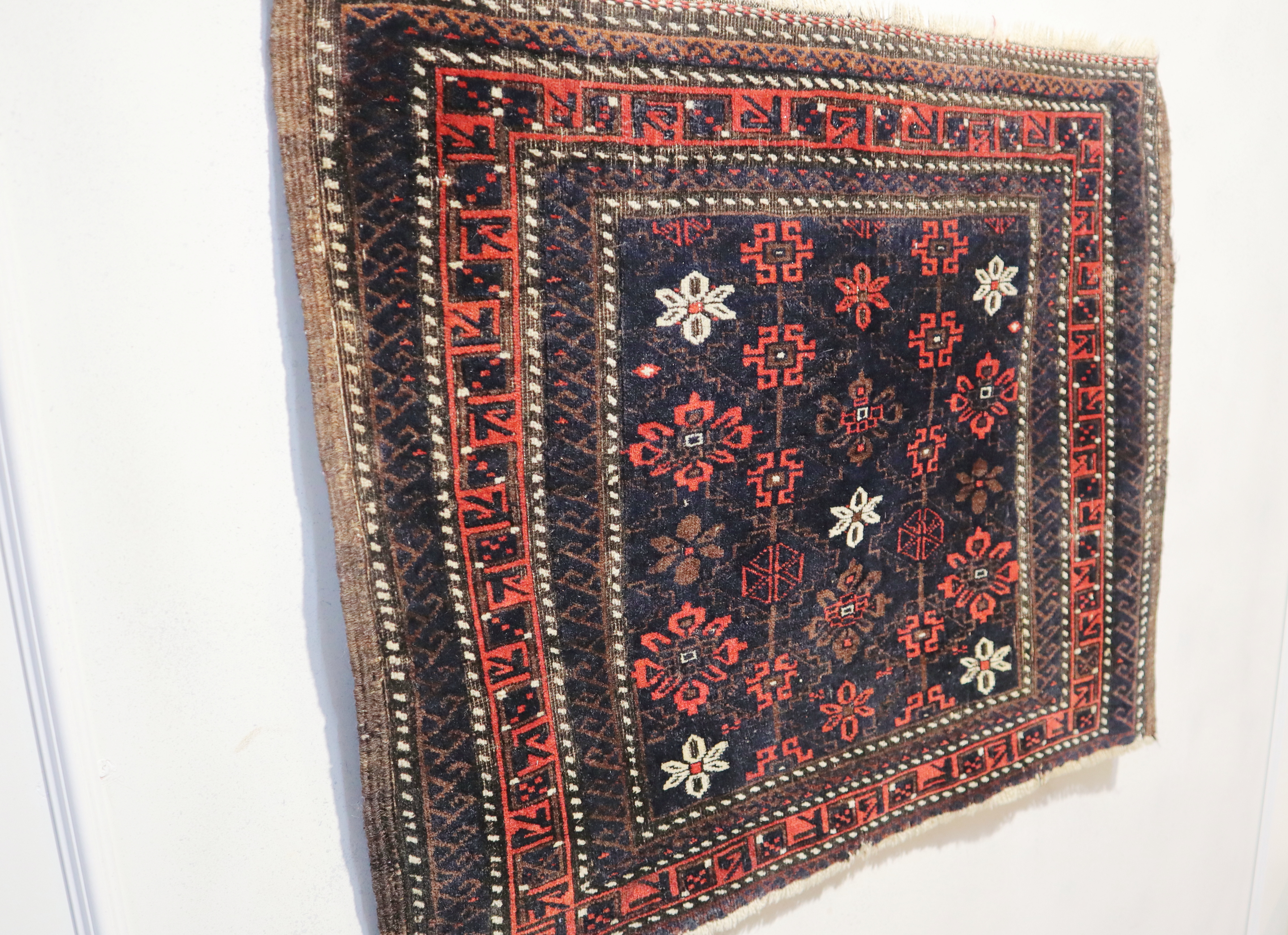 Antiek Perzisch kleedje Belouche 75  x 57 cm