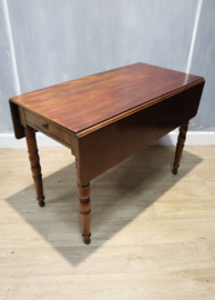 Antieke Engelse Pembroketafel, sidetable