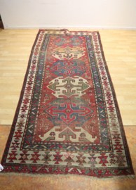 Antiek Perzisch kleed Kazak 236 x 106 cm