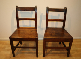 Set antieke Engelse stoelen ca 1800