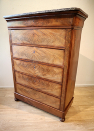 Antieke Hollandse chiffonière 19e eeuw